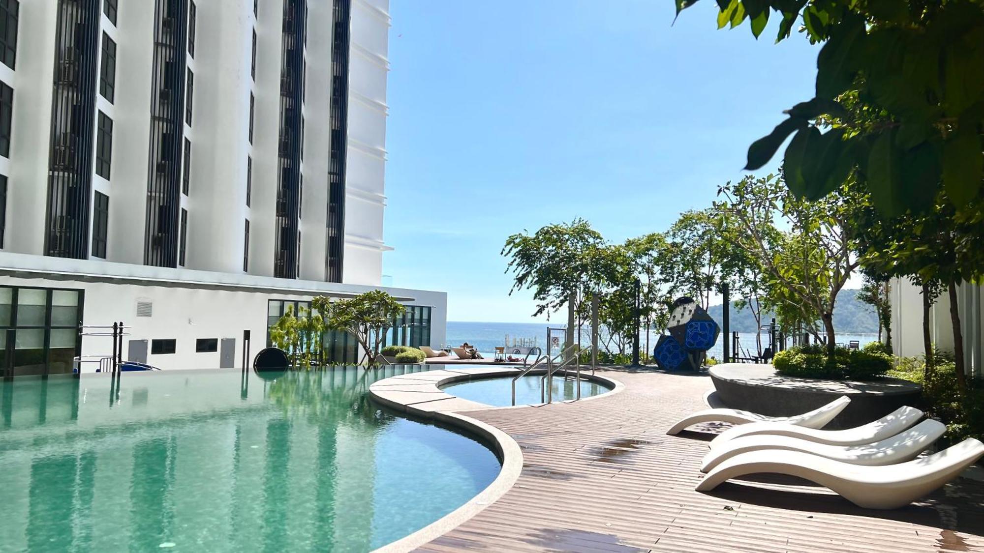 كوتا كينابالو The Shore Executive Suites By Ys Luxury المظهر الخارجي الصورة