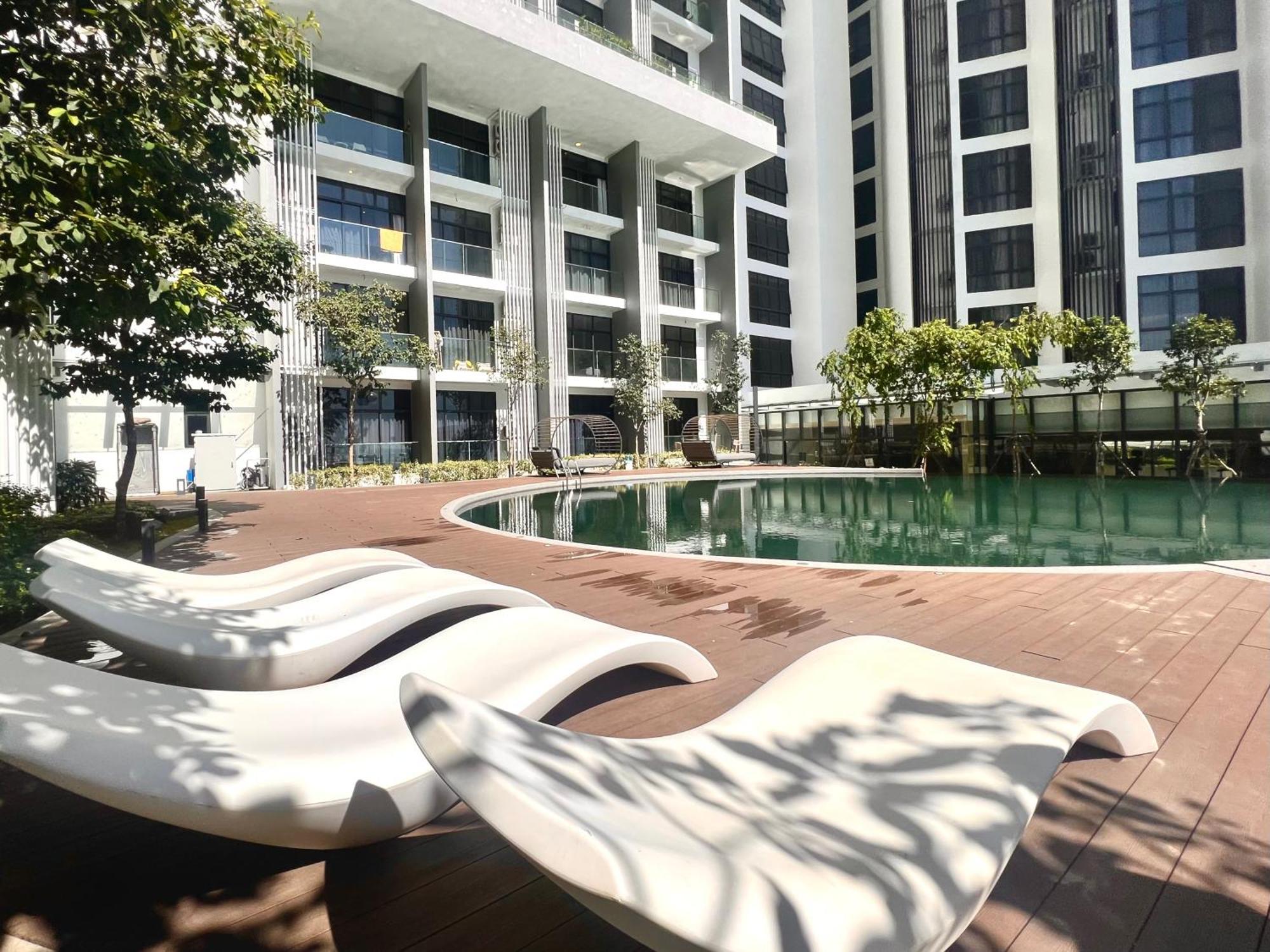 كوتا كينابالو The Shore Executive Suites By Ys Luxury المظهر الخارجي الصورة